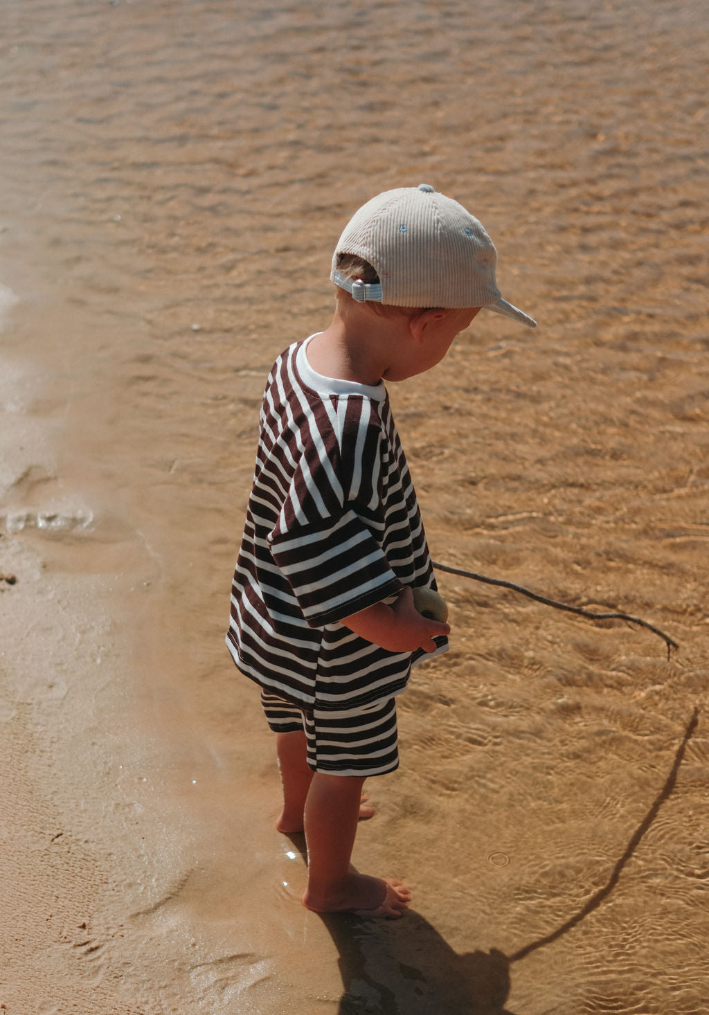 The Driftwood Kid's Striped Set