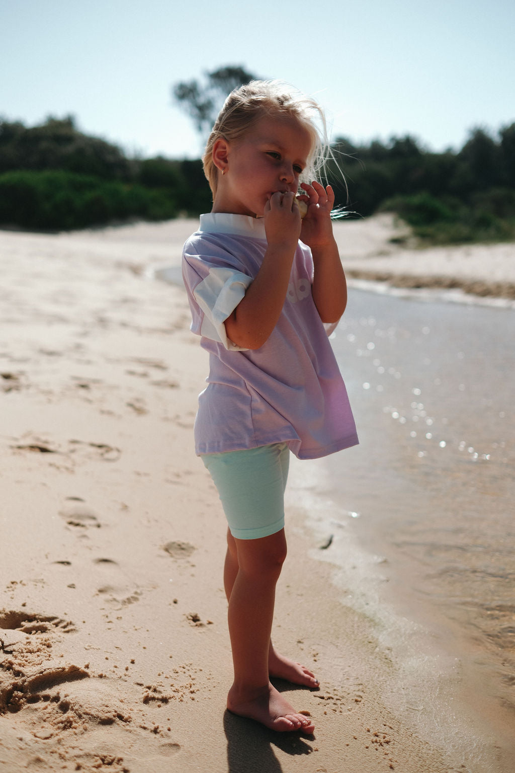 The Lucy Kids Shirt and Bike Pants Set