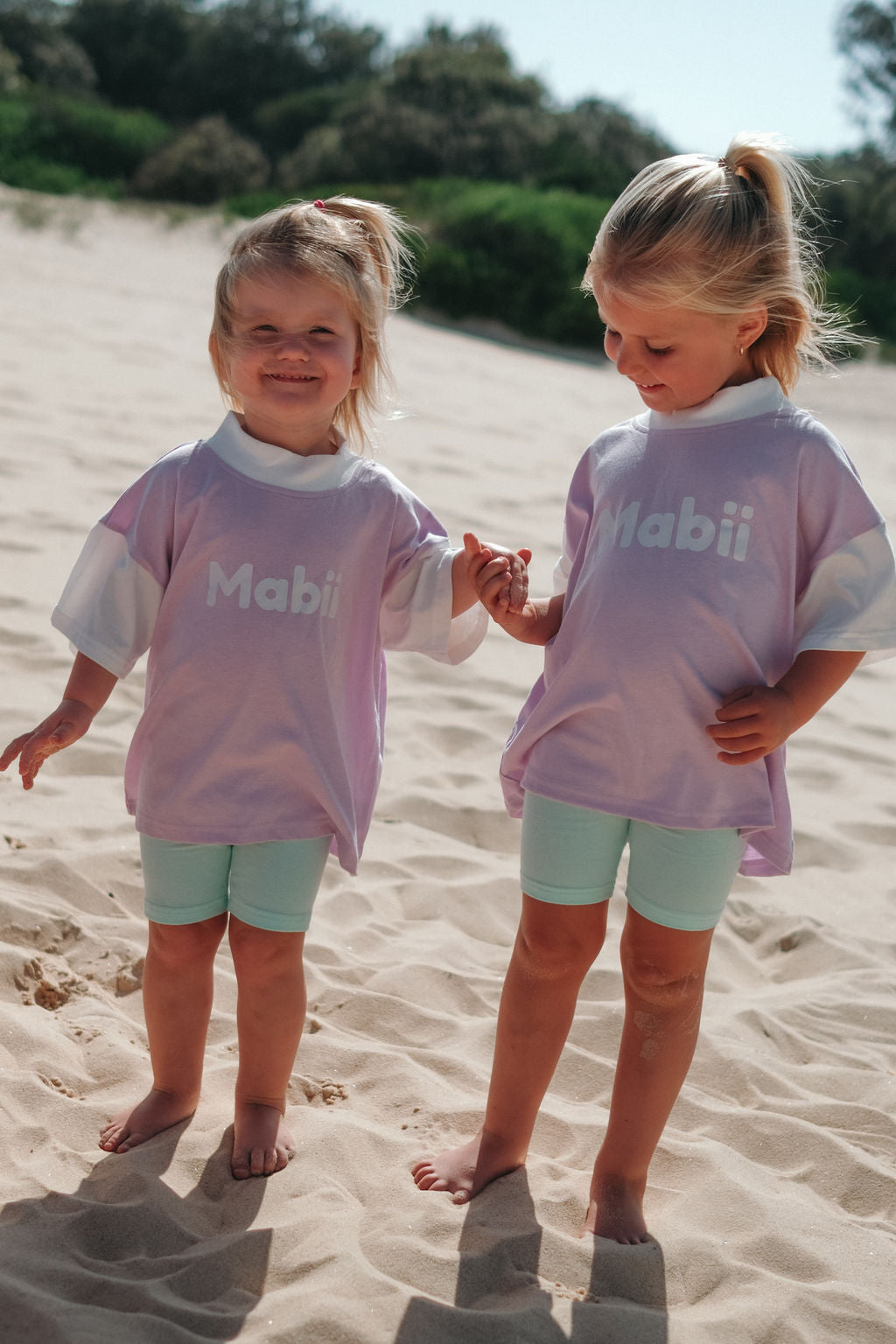 The Lucy Kids Shirt and Bike Pants Set