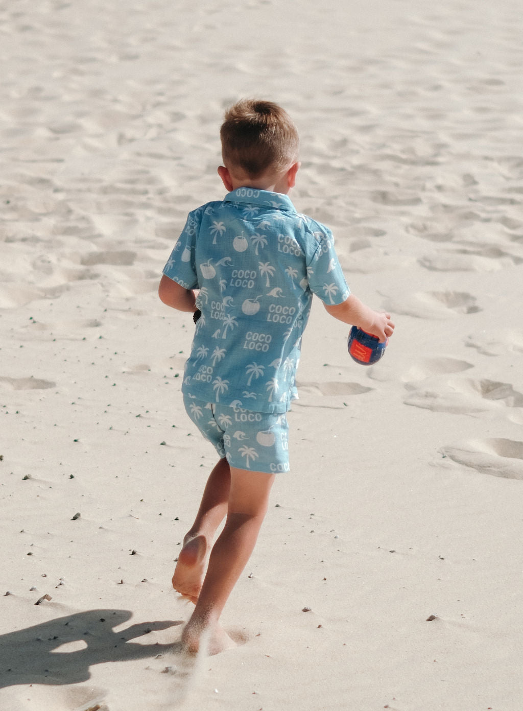 Coco Loco Kids Linen Button Up Shirt Set