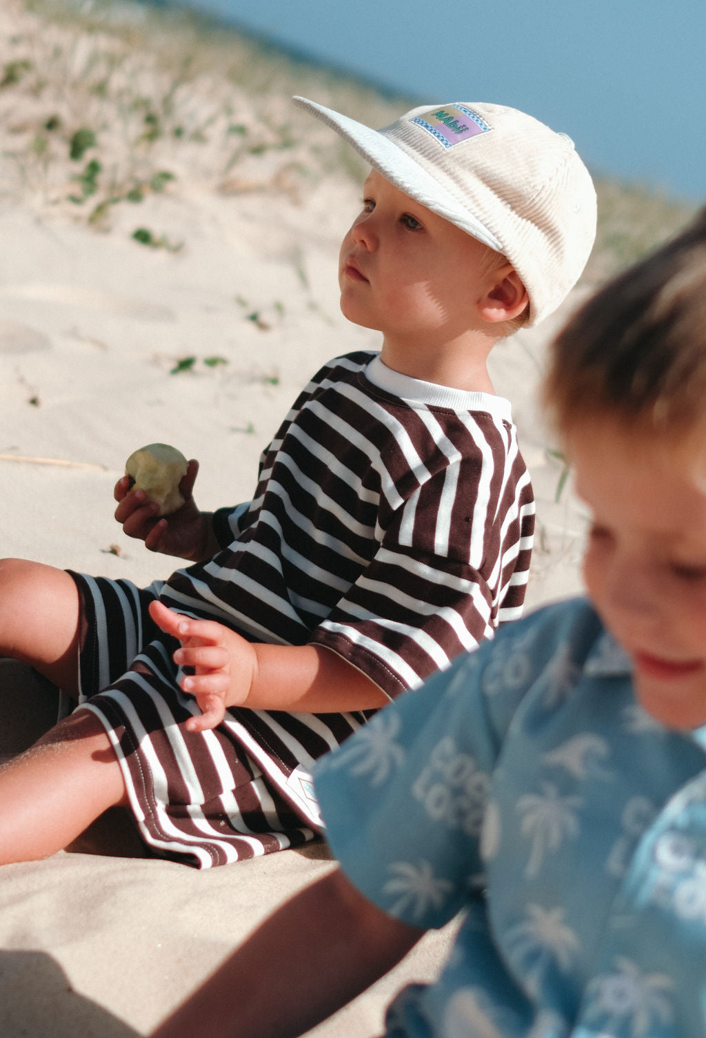 The Driftwood Kid's Striped Set