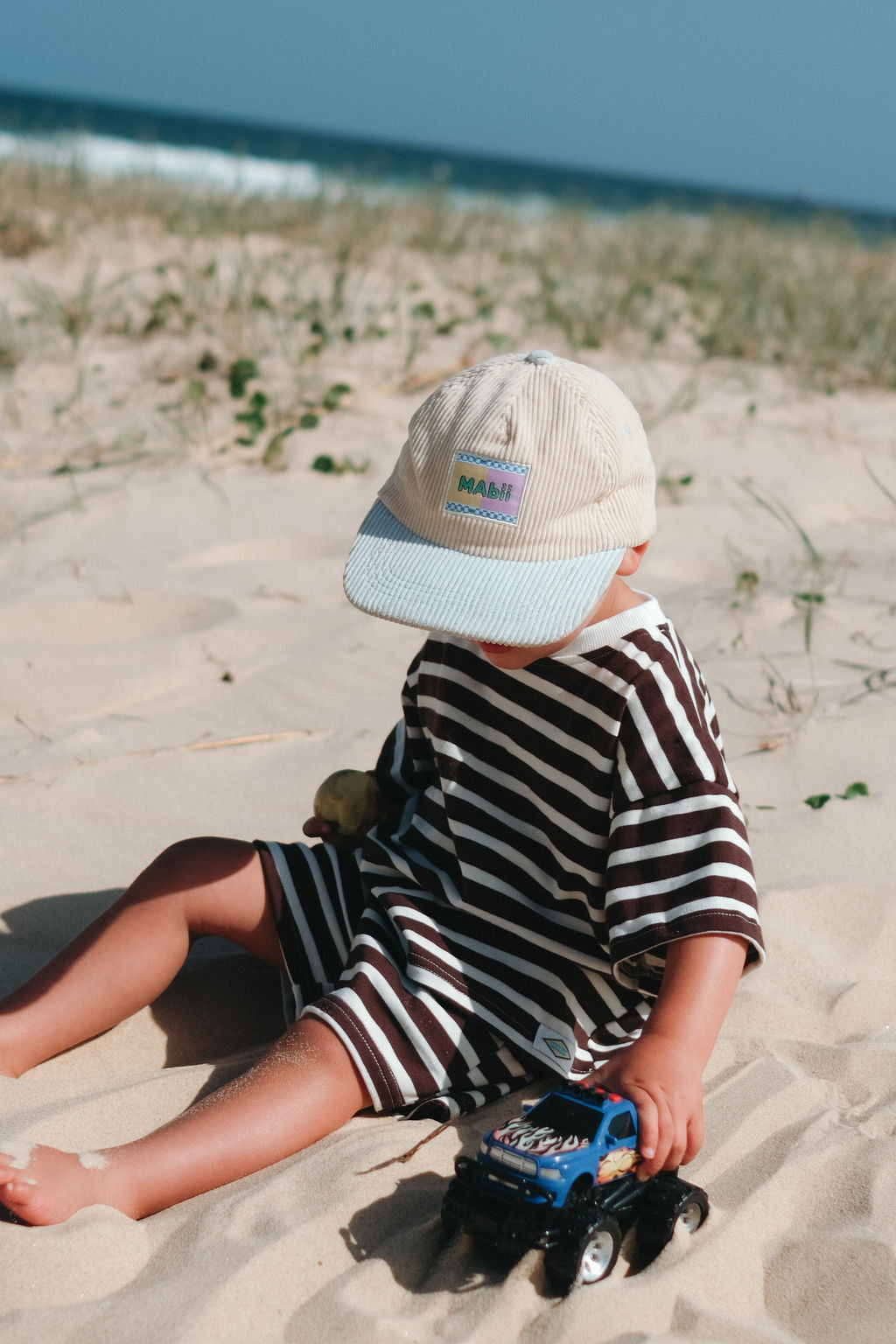 The Driftwood Kid's Striped Set