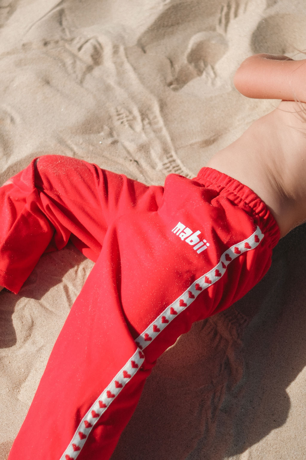 The Sweetie Kids Red Heart Pants