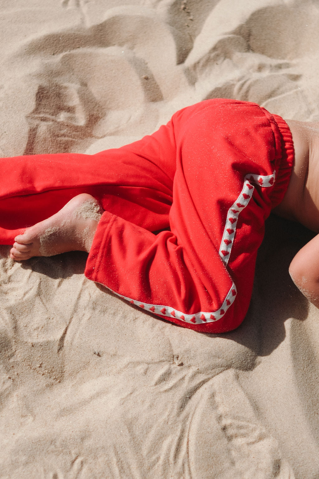The Sweetie Kids Red Heart Pants