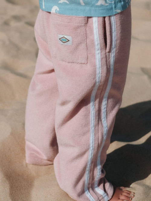 Candy Floss Pink Terry Towelling Pants