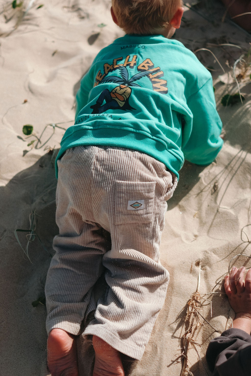 The Cozy Cords- Beige Corduroy Pants