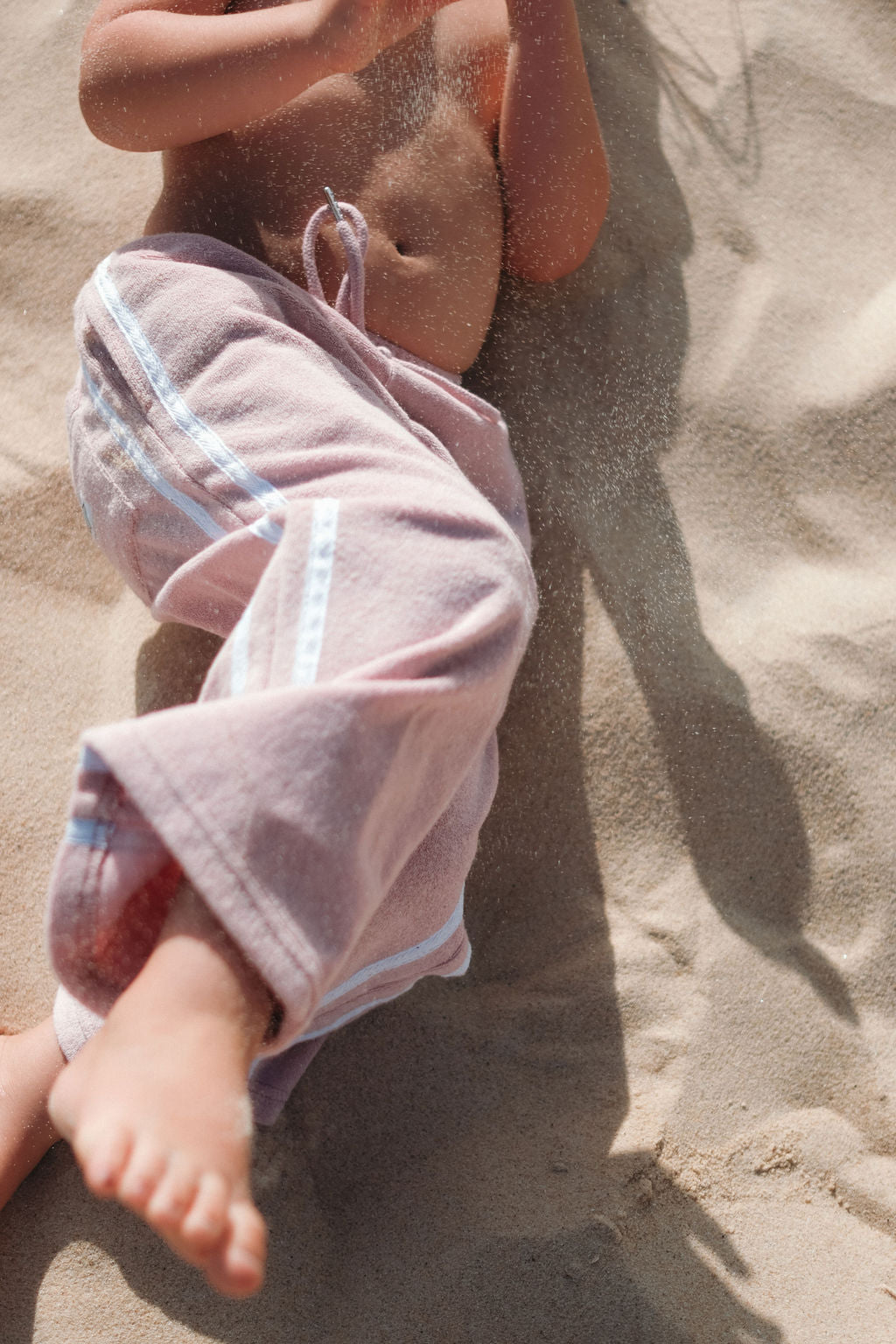 Candy Floss Pink Terry Towelling Pants